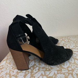 Black Chunky heels